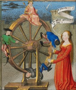 Coëtivy_Master_(Henri_de_Vulcop-)_(French,_active_about_1450_-_1485)_-_Philosophy_Consoling_Boethius_and_Fortune_Turning_the_Wheel_-_Google_Art_Project